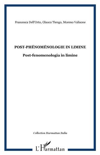 Post-fenoménologia in limine