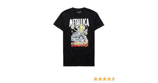 Metallica Gimme Fuel Drag Racer T-Shirt 