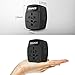 DOACE A6 Universal Travel Power Adapter 8A with 6 USB Charging Ports, Each High Speed Smart 2.4A Max, Worldwide All in One AC Outlet Plug Wall Charger Adapter for Europe, UK, US, AU, Asia