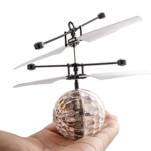 CPSYUB RC Flying Ball Toys, Kids Boy Toys Flying Toys Hand Controlled Drone Heliball Built-in Shining LED Lighting, Kids Toys for Boys Girls Age of 4,5,6,7,8-16 Outdoor and Indoor Use