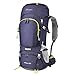 Mountaintop 60L Internal Frame Backpack Hiking Backpacking Packs with Rain Cover YKK zipper buckle-M6012