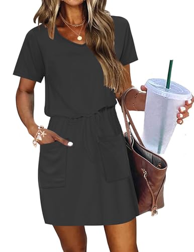 AUSELILY Black Dresses