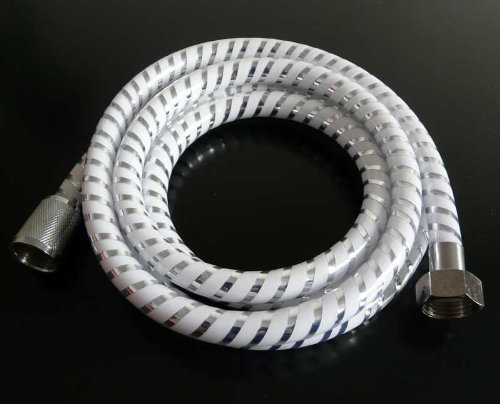 Shower Hose Shower - 6.56ft Long to White