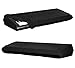 JamBer Stretchable Electronic Piano Keyboard Dust Cover for 88 Key Keyboard, Black