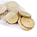 Tinksky 20pcs 5-6CM Wood Slices Log Discs for DIY Crafts Wedding Centerpieces