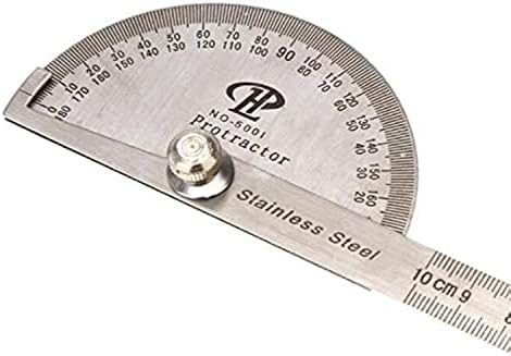 thumbnail image 2 of Compact Stainless Steel Digital Protractor Ruler – 180° Angle Finder Measuring Tool (80x120mm) 2 of 2