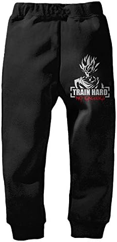 AJERU SON GUKO Performance Sweatpants For Kids Black
