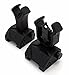 Diamond Superior Tactical Flip up Front and Rear Iron Sights Set (Black)