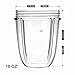 18oz Replacement Parts Mug Cup for Nutri Bullet Blender Juicer Mixer