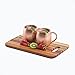 Kitchen Lifestyle Moscow Mule Mugs - Perfect Handle Size - 100% Copper Hammered 16oz, Great Combo Packs Available