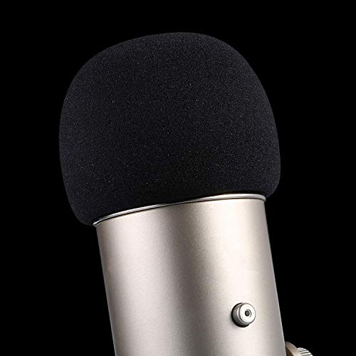 Mudder Mic Cover Foam Microphone Windscreen, Condenser Microphone (Size