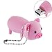 16GB USB Flash Drive Rubber Piggy Pig Shaped 16G Memory Stick USB 2.0 U Disk - Pink