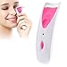 Hiibaby New Eye Lashes Curler Women's Electric Heated Automatic Lasting Heated Eyelash Womens Makeup Beauty Salon (Red)