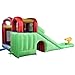 Costzon Inflatable Moonwalk Water Slide Pool Bounce House Jumper Bouncer Castle Without Blower