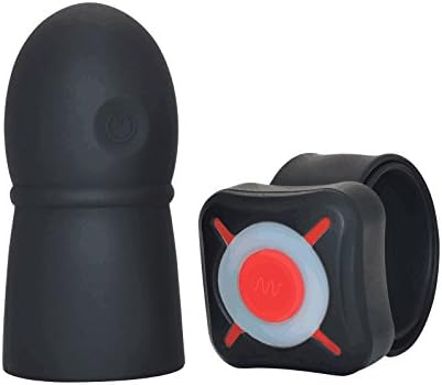 Mini Wireless Therapeutic Vibrating Couples Massager – Multi Speed Muscle Relaxation – Wrist Watch Remote Control