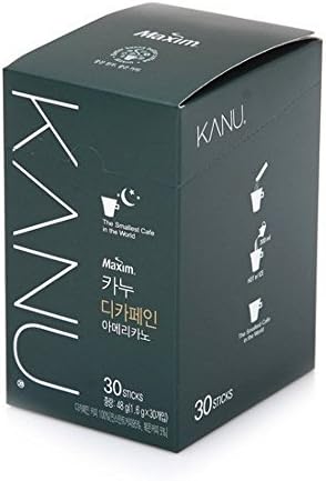 Maxim Kanu Decaffein Americano Coffee 30T (1.6g x 30T / 48g)