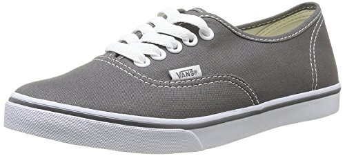 Vans Authentic Lo Pro Shoe, Pewter/True White, US Women's 8 B(M) / US Men's 6.5 D(M)