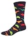 Socksmith Men's Dinosaur Crew Socks 1 Pair One Size Navy