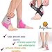 BodyMoves Kid's Ankle brace support PLUS Hot and Cold Ice Pack (Sweet Pink, MED for Big KIds (US 3.5-7))