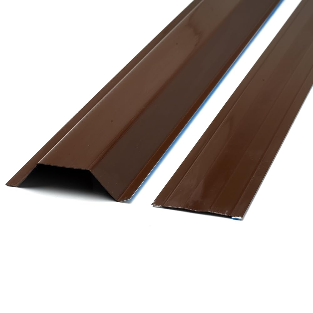 Cardea Solutions British Made Child Safety Door Finger Guard Pack, Covers Hinges at Front & Back of Doors - Brown (One Pack) - No Tools Required, Prevents Finger Pinch *Suitable for Home ONLY, 120cm*