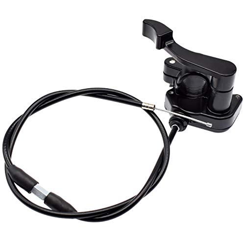 7/8inch 22mm Thumb Throttle Cable Accelerator Handle Assembly for