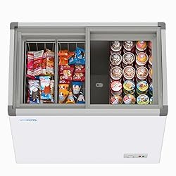KoolMore KM-ICD-7C 33 Ice Cream Display Commercial