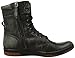Diesel Men's Tatradium Basket Butch Zip Combat Boot, Black/Gum Sole, 9 M US