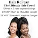 Hair RePear Ultimate Short Hair Towel - Anti Frizz Premium Cotton Product - Enhance Healthy Natural Hair Perfect for Plopping Wrapping Scrunching Curly Wavy Straight Hair