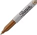 Sharpie Metallic Permanent Markers, Gold, 4/Pack
