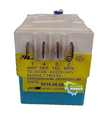 Buy Spareworld Defrost Timer Compatible With Samsung Double Door Refrigerator Online At Low Prices In India Amazon In
