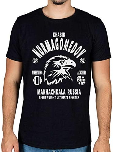 Khabib Nurmagomedov Eagle Wrestling T-Shirt Black