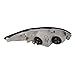 HEADLIGHTSDEPOT Chrome Housing with Clear Lens Halogen Headlights Compatible with Toyota Camry 2002-2004 LE XLE Includes Left Driver and Right Passenger Side Headlamps