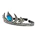 GLITTERFIT Girls Snow Queen Crown Headband, Halloween Costumes, Princess Headband for Kids - Silver