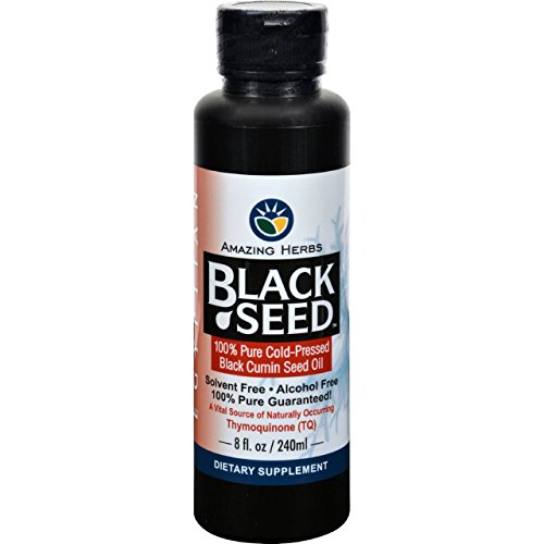Amazing herbs egyptian black seed oil 8 oz
