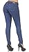 Stretch Butt Lifting Skinny Jeans - High Waisted, Slimming Denim Jeans for women, Pantalones Levantacola Curvify (Indigo Washed, 9, 600)
