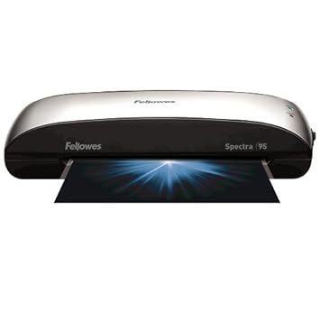 Fellowes Spectra A4 Home Office Laminator, 80-125 Micron, Including 10 free pouches.