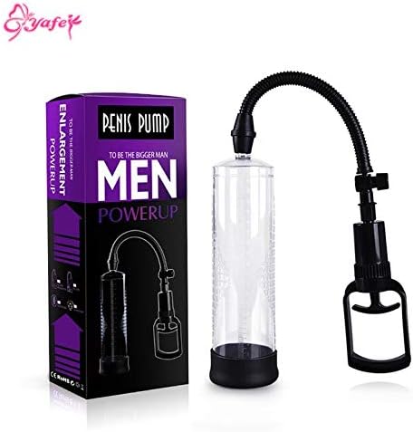 Men's Power Beginner Vacuum Pump P-ênis Extender Stretcher Enhancer Enlarger for Men + 3 Rings