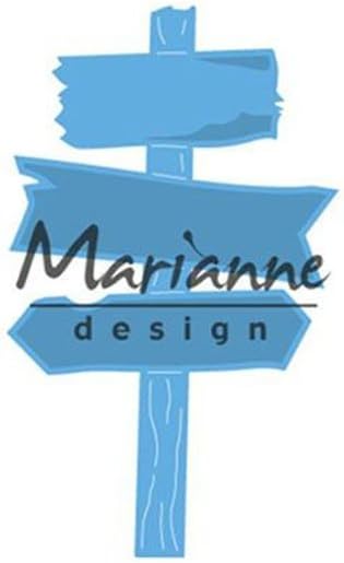 Marianne Design 1 x Creatables Wooden Signpost Die, Blue, Small - Image 3