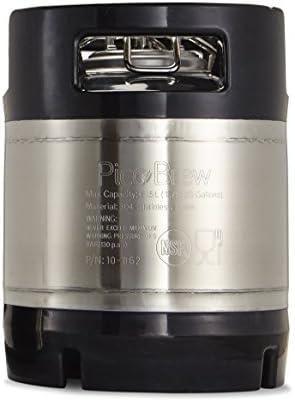 PicoBrew KEG1GFRM Brewing Keg, Silver