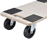 Unibos Heavy Duty Hand Dolly 400kg 4 Castors Furniture Mover Trolley view 2
