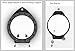 Front Door Speaker Adapter Spacer Rings Fits 2010-2015 Chevy Chevrolet Camaro - SAK075_55-1 Pair