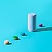 Portable Bluetooth and WiFi Smart Speaker with Voice Activated Amazon Alexa by FABRIQ Chorus: Wireless Connectivity with Stereo Pairing for Multi-Room Home Audio (Quartz)