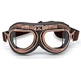 evomosa Motorcycle Goggles Vintage Pilot Style