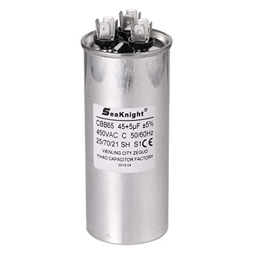KuangBBBTools 455 mfd Round Air Conditioner Capacitor Motor Run