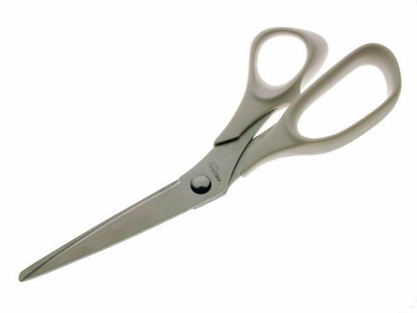 Pedrini Lillo Scissor in Blister, Multiply, White, 25.5 x 9.5 x 1.8 cm