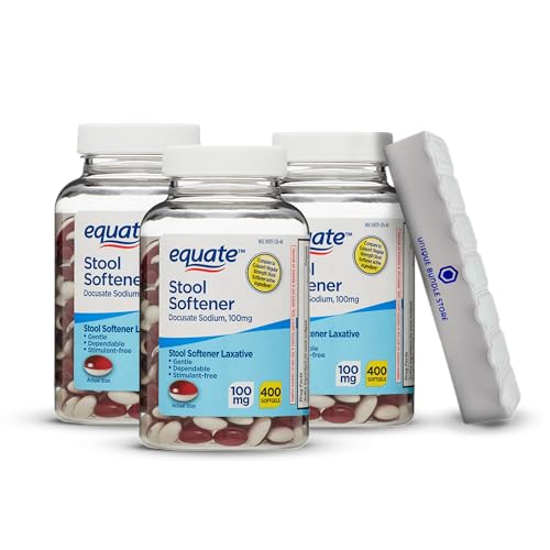 Mua Unique Bundle Store Equate, Stool Softeners Softgels 100mg, 400