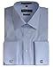 Blue French Cuff Dress Shirt (Cufflinks Included)