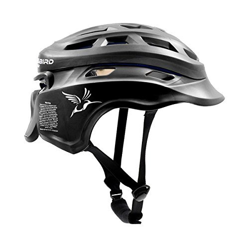 Hummingbird Sports Girls Ladies Lacrosse Helmet Headgear Black White S/M & Large
