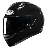 HJC C10 Men's Street Motorcycle Helmet - Black