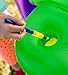 HearthSong Giant Inflatable Indoor and Outdoor Easel with Paints, Sponges, Brushes, and Built-in Art Tray, 62